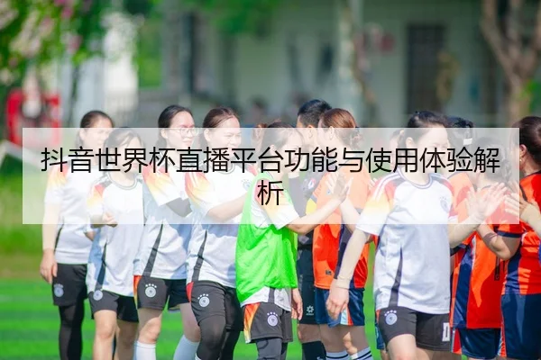 抖音世界杯直播平台功能与使用体验解析